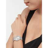 Bvlgari Bvlgari Bvlgari Lady Diamonds Silver Dial Silver Steel Strap Watch for Women - BVLGARI103696 Buy Now By Bvlgari
