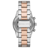 Michael Kors Ritz Chronograph White Dial Two Tone Steel Strap Watch For Women - MK6651 Buy Now By Michael Kors