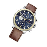 Tommy Hilfiger Sport Multifunction Blue Dial Brown Leather Strap Watch for Men - 1791137 Buy Now By Tommy Hilfiger