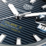 Tag Heuer Aquaracer Calibre 5 Automatic Blue Dial Silver Steel Strap Watch for Men - WAY2012.BA0927 Buy Now By Tag Heuer