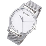 Calvin Klein City Chronograph White Dial Silver Mesh Bracelet Watch for Men - K2G2G126 Buy Now By Calvin Klein