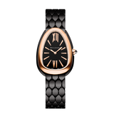 Bvlgari Serpenti Seduttori Black Dial Black Steel Strap Watch for Women - SERPENTI103704 Buy Now By Bvlgari