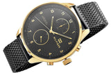 Tommy Hilfiger Chase Quartz Black Dial Black Mesh Bracelet Watch for Men - 1791580 Buy Now By Tommy Hilfiger