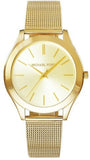 Michael Kors Slim Runway Champagne Dial Gold Mesh Bracelet Watch for Women - MK3282 Buy Now By Michael Kors