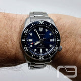 Seiko Prospex Sea Automatic Diver Green Dial Silver Steel Strap Watch For Men - SPB187J1 Buy Now By Seiko