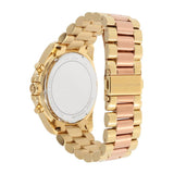 Michael Kors Bradshaw Gold Dial Two Tone Steel Strap Watch for Women - MK6359 Buy Now By Michael Kors
