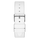 Guess G Twist Quartz White Dial White Silicone Strap Watch For Women - W0911L1 Buy Now By Guess