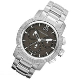 Burberry Utilitarian Chronograph Black Dial Silver Steel Strap Watch For Men - BU9800 Buy Now By Burberry