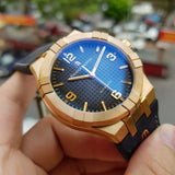 Maurice Lacroix Aikon Limited Edition Blue Dial Blue Leather Strap Watch For Men - AI6008-BRZ01-420-1 Buy Now By Maurice Lacroix