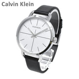 Calvin Klein Evan White Dial Black Leather Strap Watch for Women - K7B231CY Buy Now By Calvin Klein