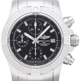 Breitling Avenger Chronograph 43 Black Dial Silver Steel Strap Watch for Men - A13385101B1A1 Buy Now By Breitling