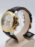 Hugo Boss Ikon White Dial Brown Leather Strap Watch for Men - 1513174 Buy Now By Hugo Boss