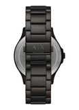 Armani Exchange Cayde Chronograph Black Dial Black Steel Strap Watch for Men - AX2748 Buy Now By Armani Exchange