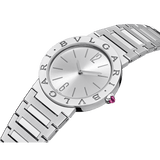 Bvlgari Bvlgari Lady Silver Dial Silver Steel Strap Watch for Women - BVLGARI103575 Buy Now By Bvlgari