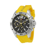 Tommy Hilfiger Sports Multifunction Black Dial Yellow Rubber Strap Watch for Men - 1791144 Buy Now By Tommy Hilfiger