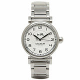 Coach Madison White Dial Silver Steel Strap Watch for Women - 14502394 Buy Now By Coach