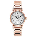 Coach Madison White Dial Rose Gold Steel Strap Watch for Women - 14502395 Buy Now By Coach
