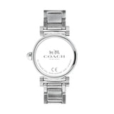 Coach Madison White Dial Silver Steel Strap Watch for Women - 14502396 Buy Now By Coach