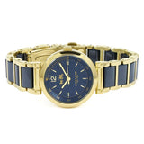 Coach Sport Ceramic Blue Dial Two Tone Steel Strap Watch for Women - 14502462 Buy Now By Coach