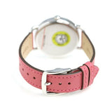 Coach Delancey White Dial Pink Leather Strap Watch for Women - 14502717 Buy Now By Coach