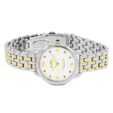 Coach Delancey Slim White Dial Two Tone Steel Strap Watch for Women - 14502784 Buy Now By Coach