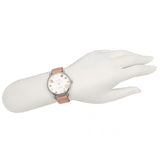 Coach Delancey White Dial Pink Leather Strap Watch for Women - 14502799 Buy Now By Coach