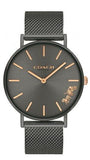 Coach Perry Grey Dial Grey Mesh Bracelet Watch for Women - 14503127 Buy Now By Coach