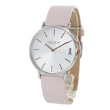 Coach Perry White Dial Pink Leather Strap Watch for Women - 14503118 Buy Now By Coach