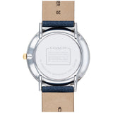 Coach Perry White Dial Blue Leather Strap Watch for Women - 14503156 Buy Now By Coach