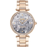 Coach Park Crystal Dial Rose Gold Steel Strap Watch for Women - 14503226 Buy Now By Coach