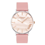 Coach Perry Mother of Pearl Pink Dial Pink Leather Strap Watch for Women - 14503244 Buy Now By Coach