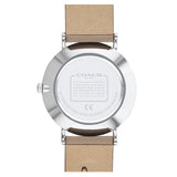 Coach Perry Quartz Silver Dial Brown Leather Strap Watch for Women - 14503326 Buy Now By Coach