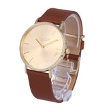 Coach Perry Analog Gold Dial Brown Leather Strap Watch for Women - 14503331-C Buy Now By Coach
