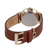 Coach Perry Analog Gold Dial Brown Leather Strap Watch for Women - 14503331-C Buy Now By Coach