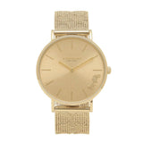 Coach Perry Gold Dial Gold Mesh Bracelet Watch for Women - 14503342 Buy Now By Coach
