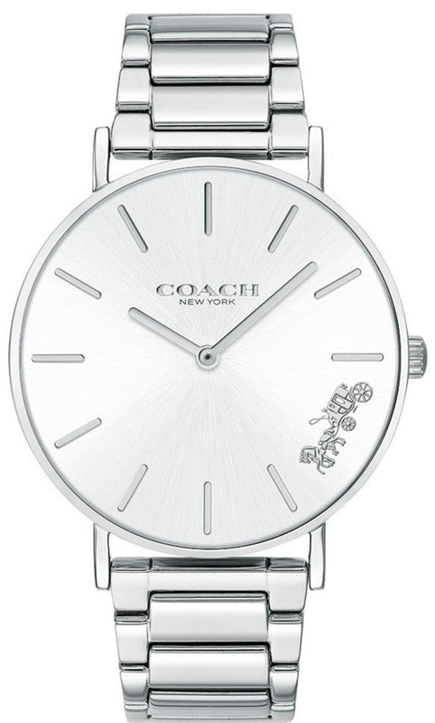 Coach Perry Silver Dial Silver Steel Strap Watch for Women - 14503344 Buy Now By Coach
