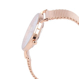 Coach Perry Silver Dial Rose Gold Mesh Bracelet Watch for Women - 14503386 Buy Now By Coach