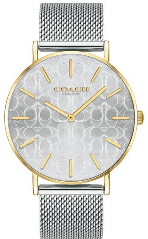 Coach Perry Silver Dial Silver Mesh Bracelet Watch for Women - 14503387 Buy Now By Coach