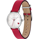 Coach Perry Silver Dial Red Leather Strap Watch for Women - 14503515 Buy Now By Coach