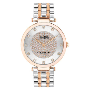 Coach Park Silver Dial Two Tone Steel Strap Watch for Women - 14503644 Buy Now By Coach