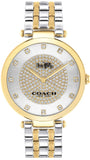 Coach Park Silver Dial Two Tone Steel Strap Watch for Women - 14503645 Buy Now By Coach