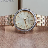 Michael Kors Darci White Dial Two Tone Steel Strap Watch for Women - MK3323 Buy Now By Michael Kors