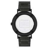 Coach Charles Black Dial Black Steel Strap Watch for Men - 14602431 Buy Now By Coach