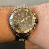 Tag Heuer Formula 1 Senna Limited Edition Chronograph Black Dial Silver Steel Strap Watch for Men - CAZ1013.BA0883 Buy Now By Tag Heuer