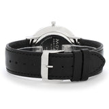 Movado Heritage Calendoplan Black Dial Black Leather Strap Watch for Men - 3650004 Buy Now By Movado