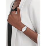 Bvlgari Serpenti Seduttori Quartz White Dial Silver Steel Strap Watch for Women - SERPENTI103141 Buy Now By Bvlgari