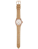 Michael Kors Mini Everest Crystals White Dial Brown Leather Strap Watch for Women - MK4719 Buy Now By Michael Kors