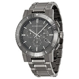 Burberry The City Grey Dial Gunmetal Grey Steel Strap Watch for Men - BU9381 Buy Now By Burberry