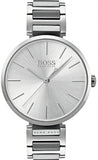 Hugo Boss Allusion Quartz Silver Dial Silver Steel Strap Watch For Women - 1502414 Buy Now By Hugo Boss
