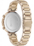 Hugo Boss Flawless Quartz White Dial Gold Steel Strap Watch for Women -1502531 Buy Now By Hugo Boss